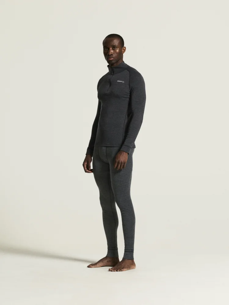 Herren Baselayer Set mit 1/4 Zip