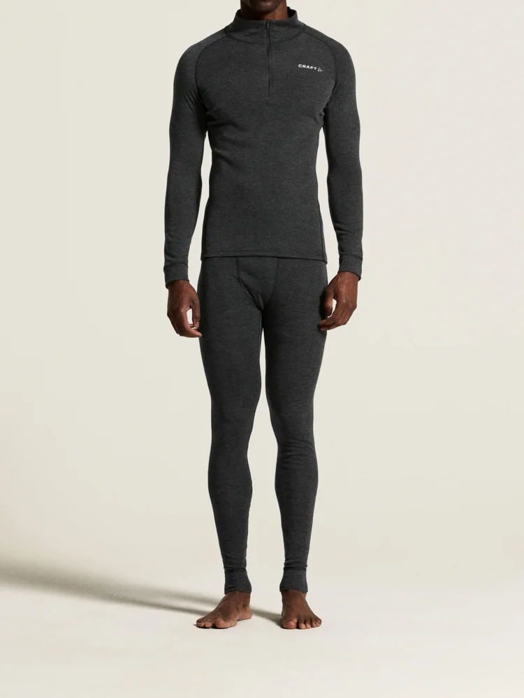Herren Baselayer Set mit 1/4 Zip