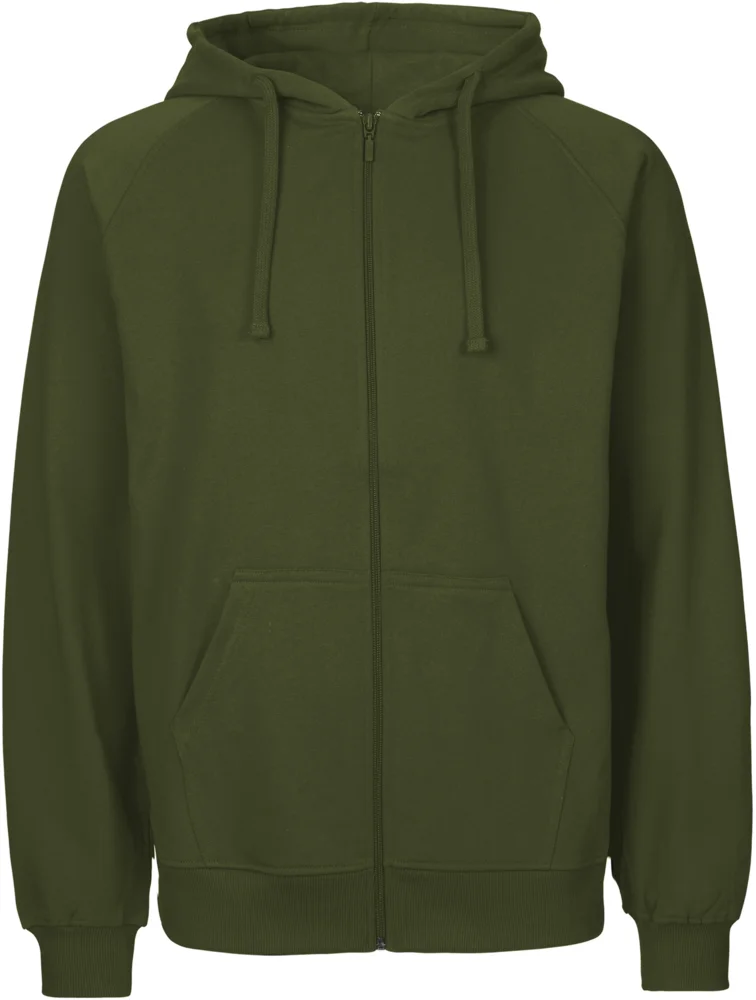 Herren Bio Kapuzen Sweatjacke