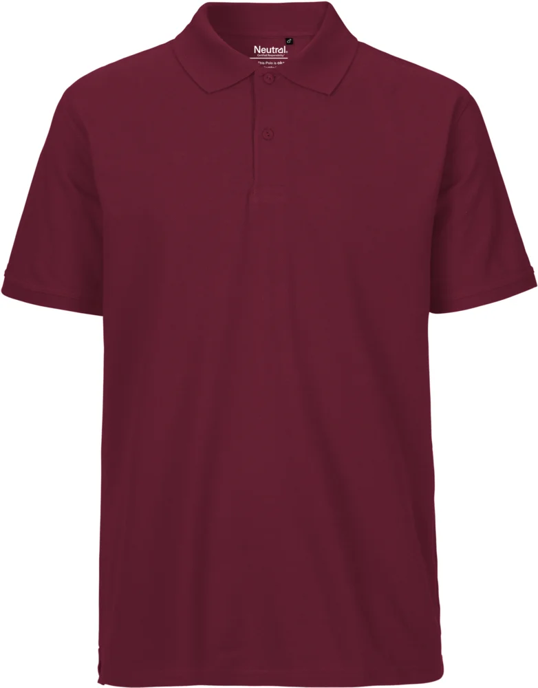 Herren Bio Piqué Polo