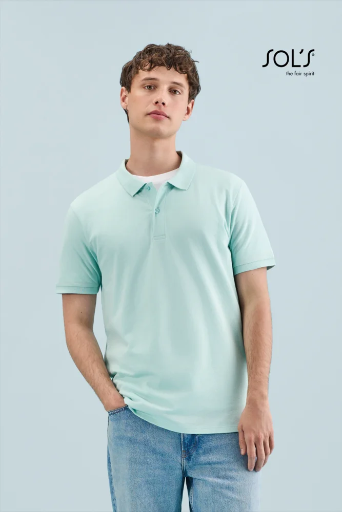 Herren Bio Piqué Polo