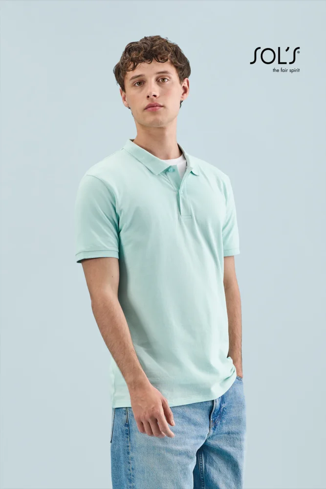 Herren Bio Piqué Polo