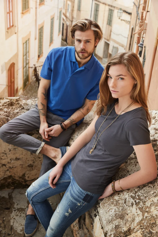 Herren Bio Piqué Polo