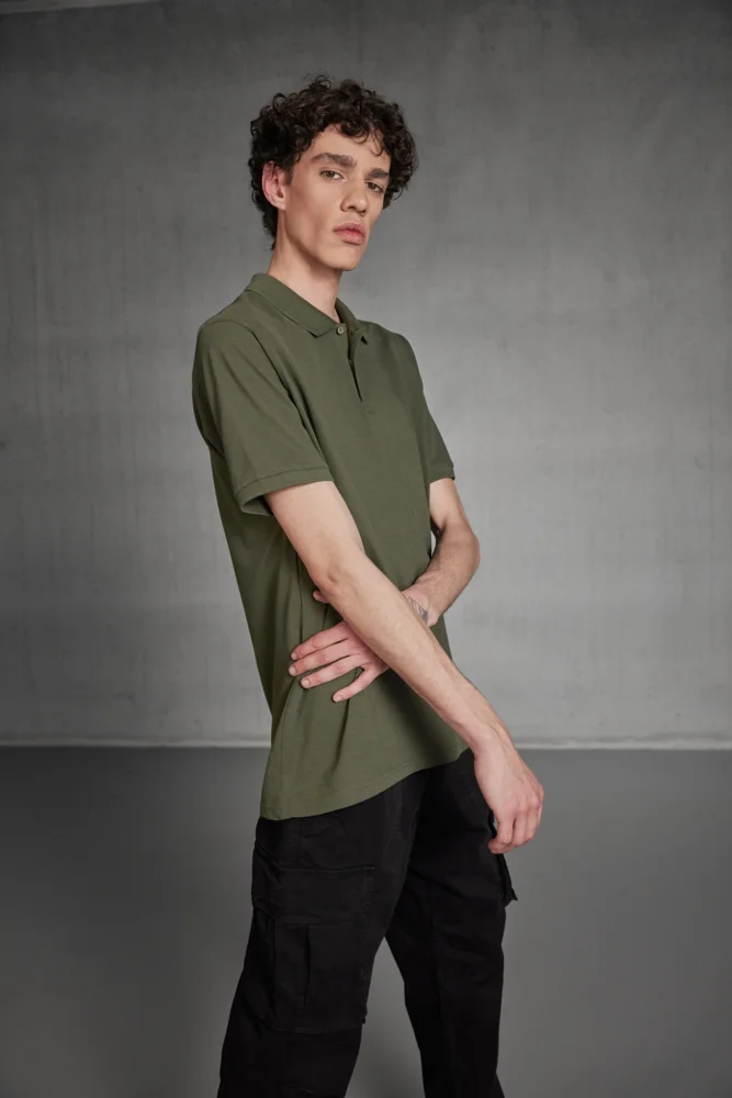 Men's Organic Piqué Polo