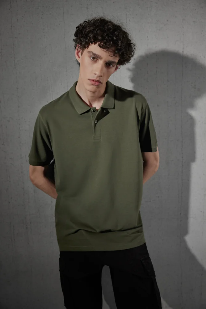 Men's Organic Piqué Polo