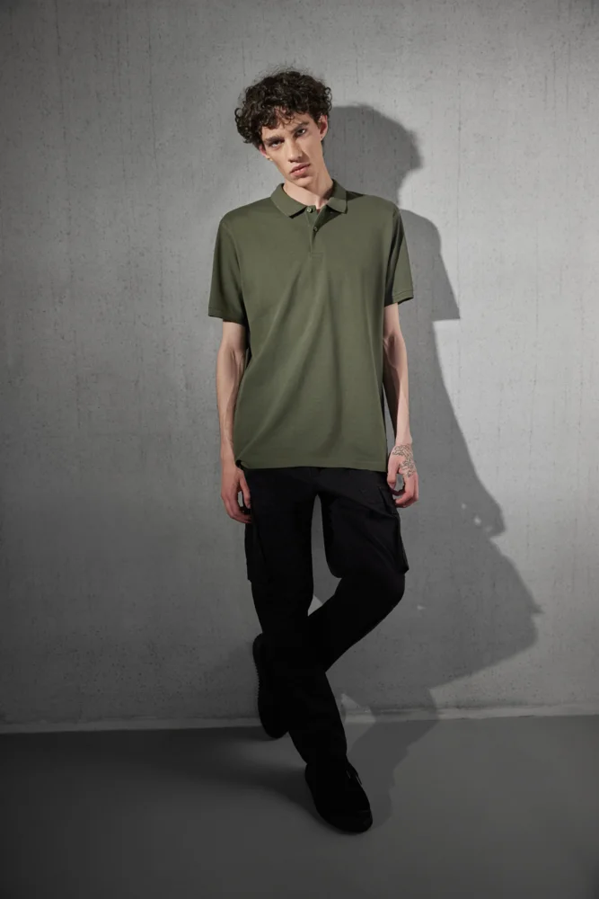 Men's Organic Piqué Polo