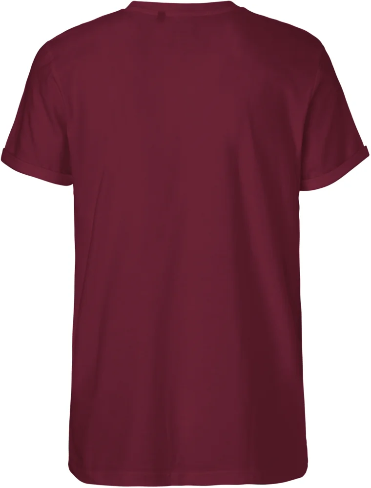 Herren Bio T-Shirt mit Umschlag