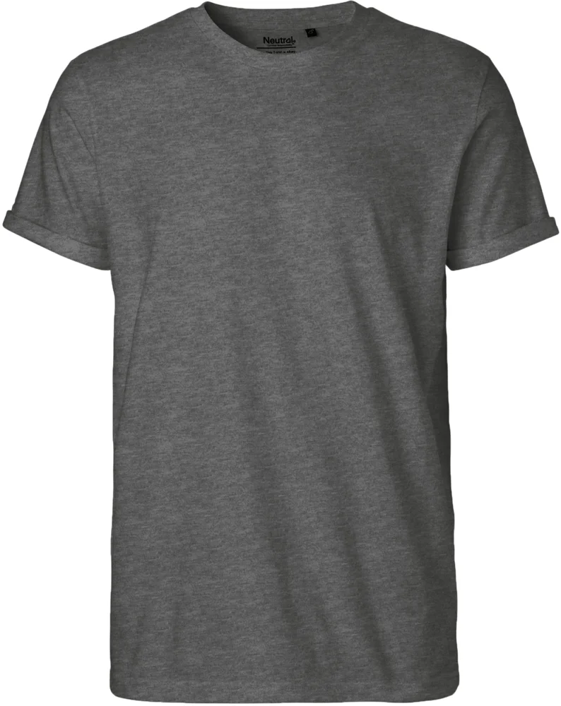 Herren Bio T-Shirt mit Umschlag