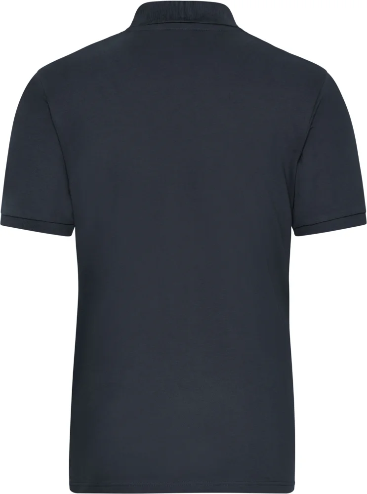 Herren Bio Workwear Stretch Polo - Solid