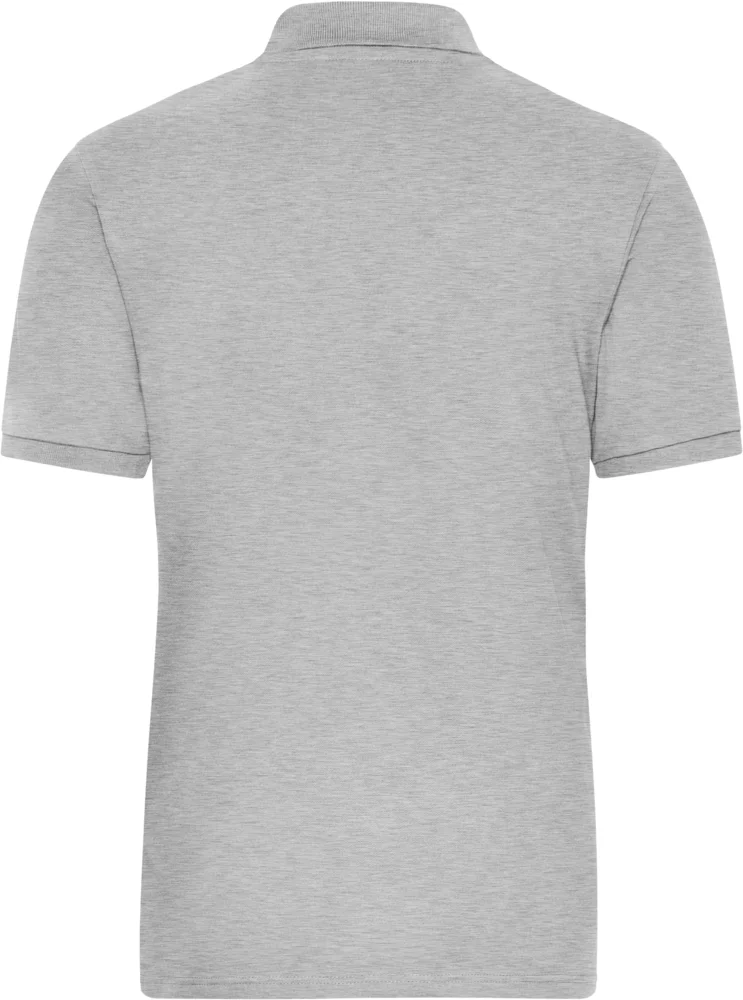 Herren Bio Workwear Stretch Polo - Solid