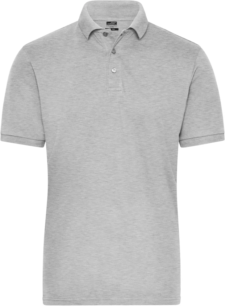 Herren Bio Workwear Stretch Polo - Solid