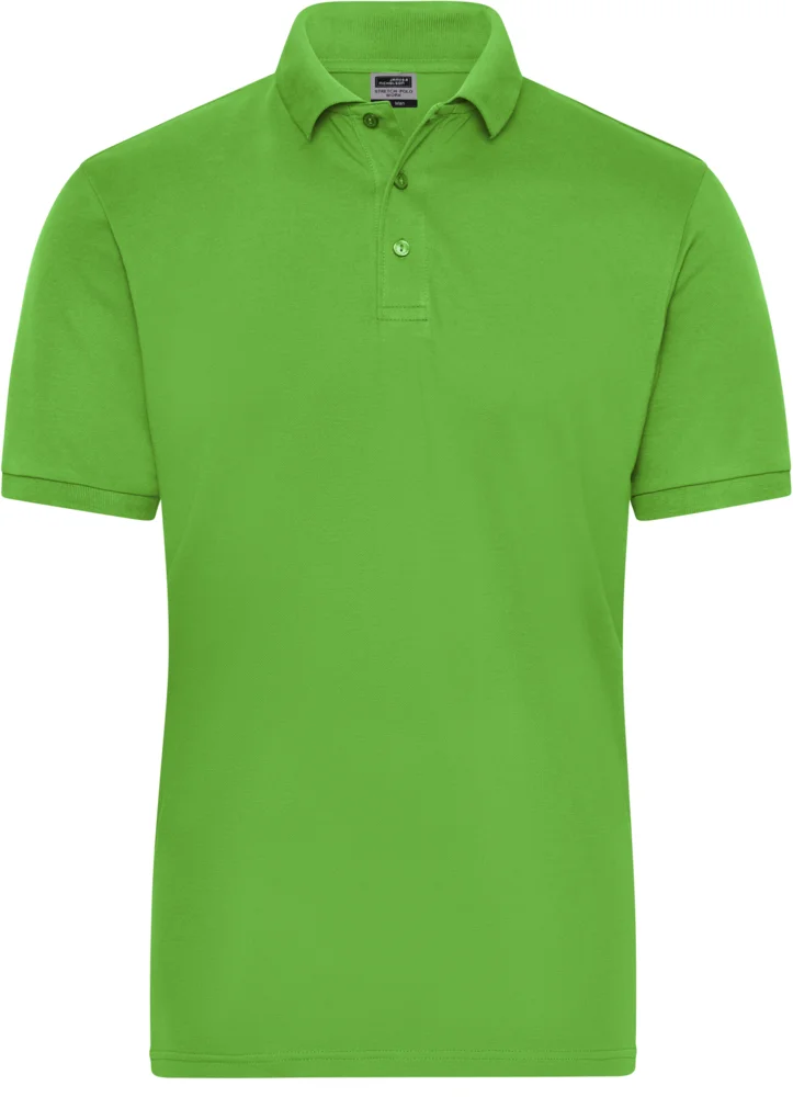 Herren Bio Workwear Stretch Polo - Solid