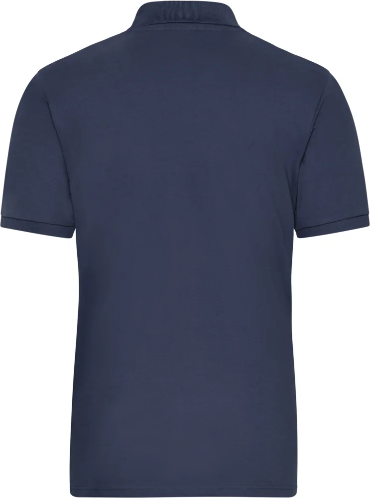Herren Bio Workwear Stretch Polo - Solid
