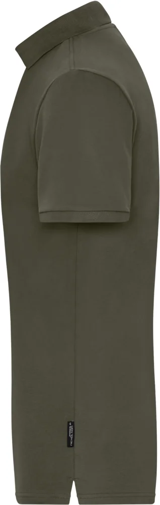 Herren Bio Workwear Stretch Polo - Solid