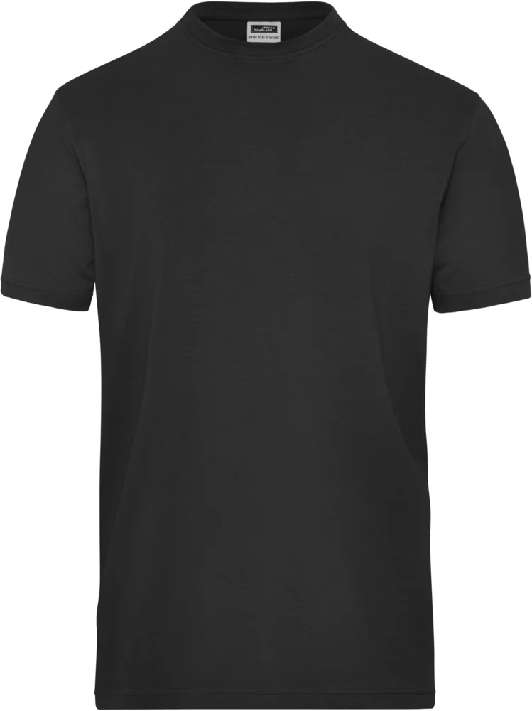 Herren Bio Workwear Stretch T-Shirt - Solid