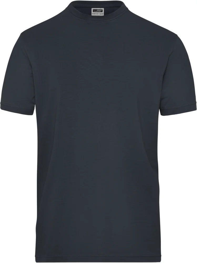 Herren Bio Workwear Stretch T-Shirt - Solid