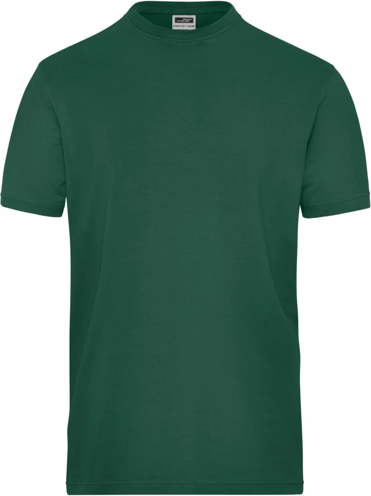 Herren Bio Workwear Stretch T-Shirt - Solid