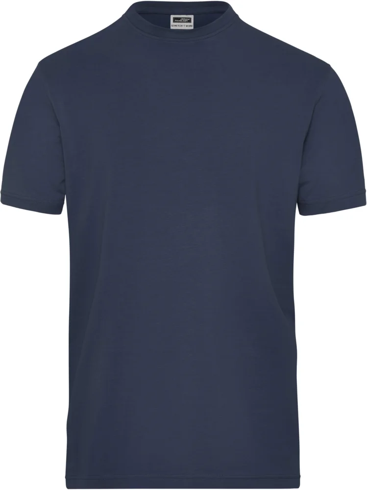 Herren Bio Workwear Stretch T-Shirt - Solid