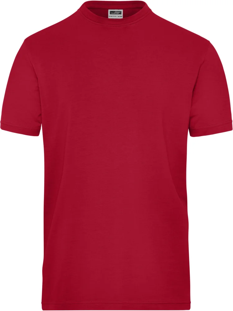 Herren Bio Workwear Stretch T-Shirt - Solid