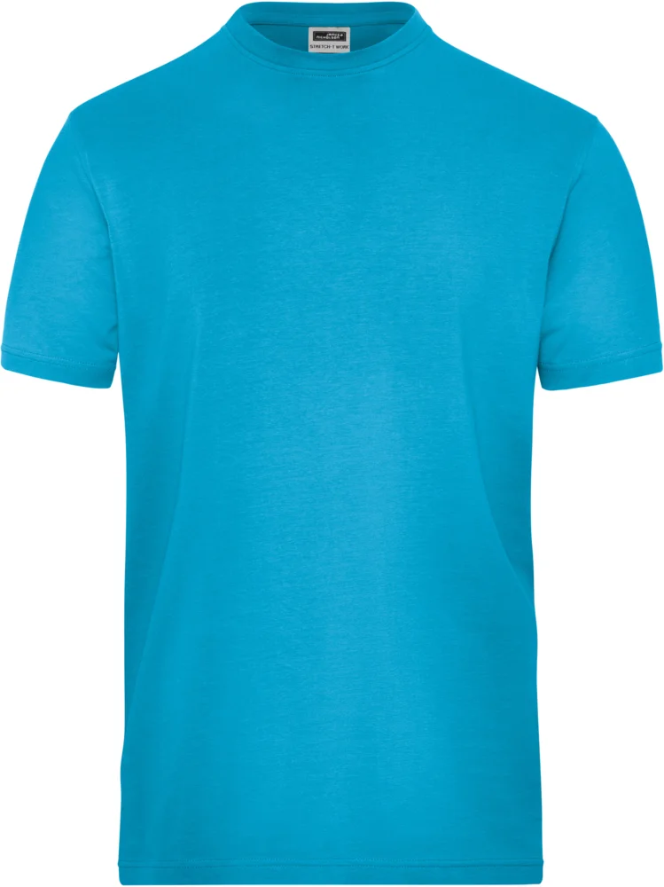 Herren Bio Workwear Stretch T-Shirt - Solid