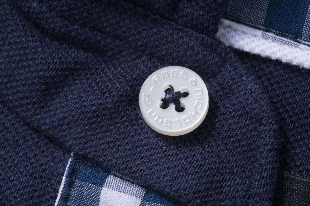 Herren Button-Down Piqué Polo