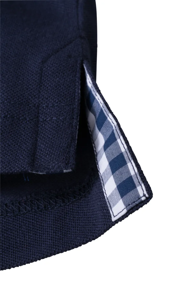 Herren Button-Down Piqué Polo