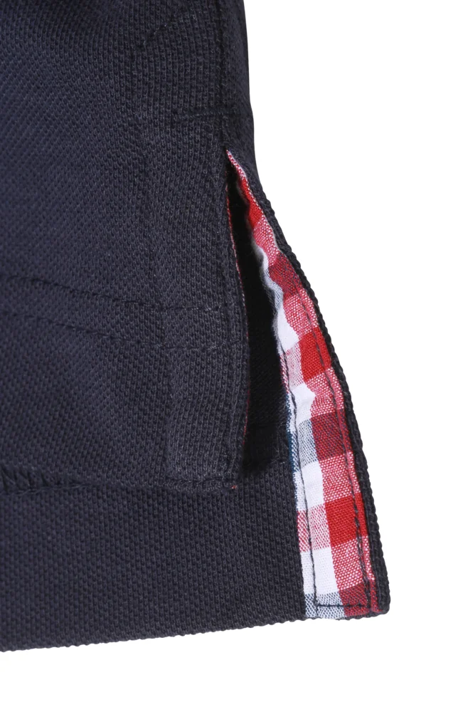 Herren Button-Down Piqué Polo