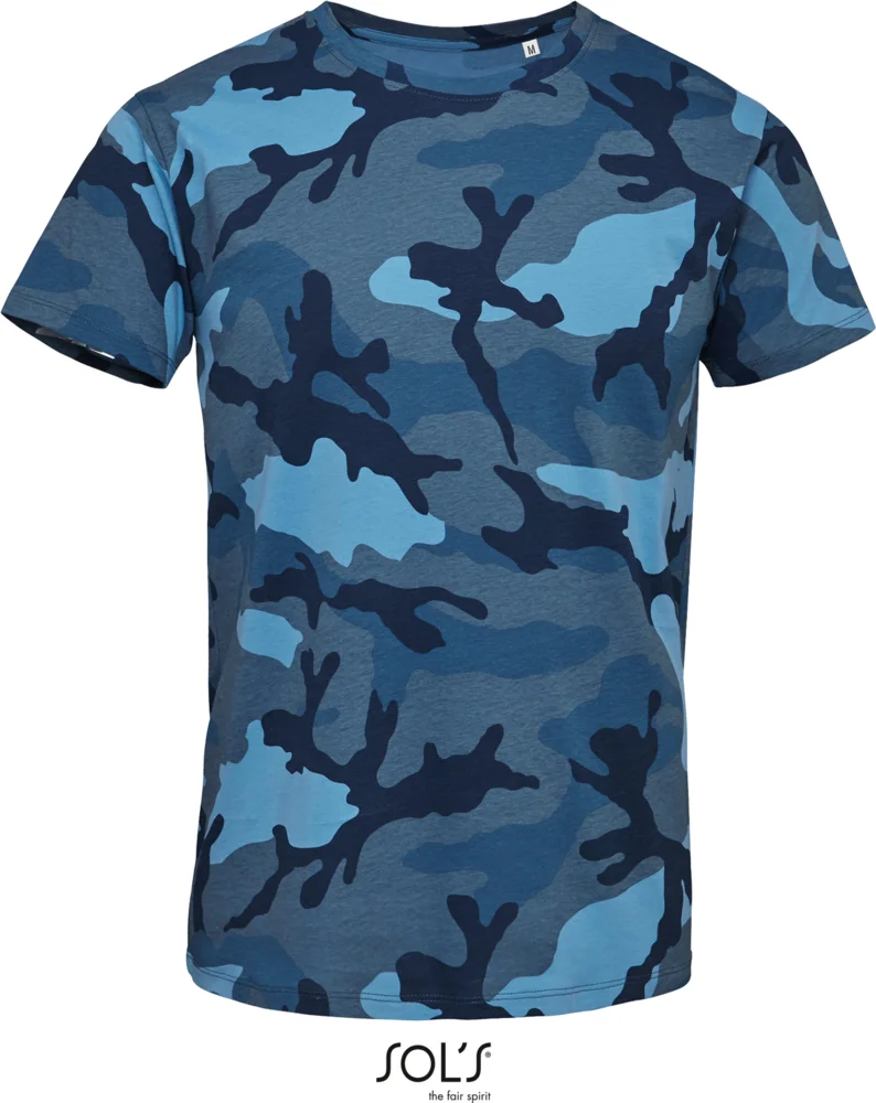 Herren Camouflage T-Shirt