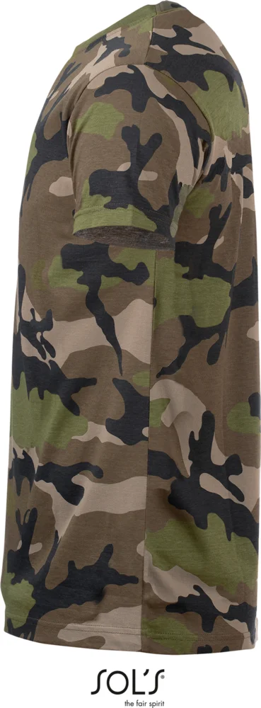 Herren Camouflage T-Shirt