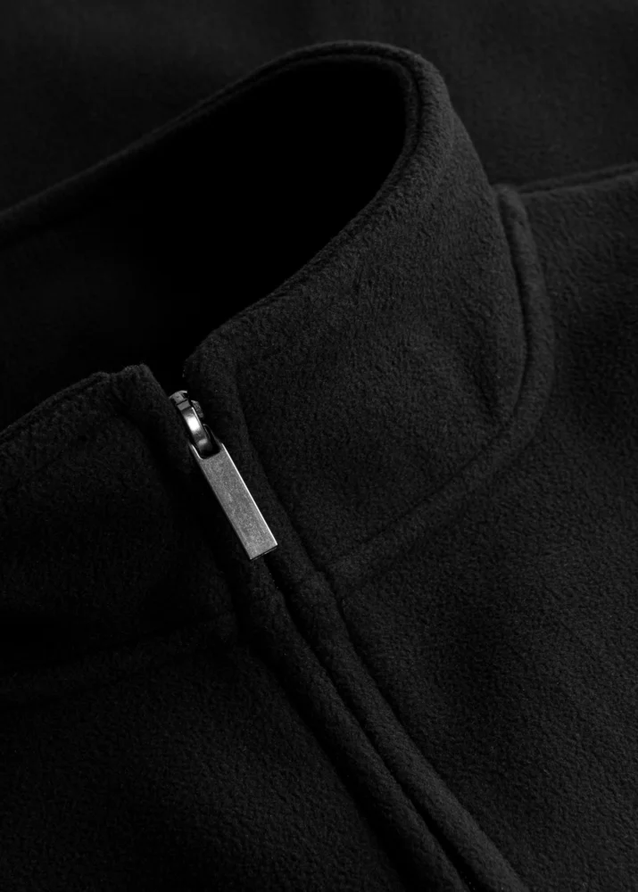 Herren Double Fleece Jacke