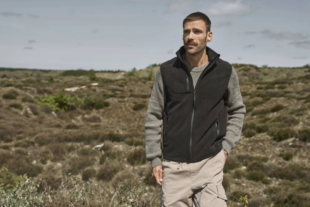 Herren Fleece Bodywarmer "Trail"