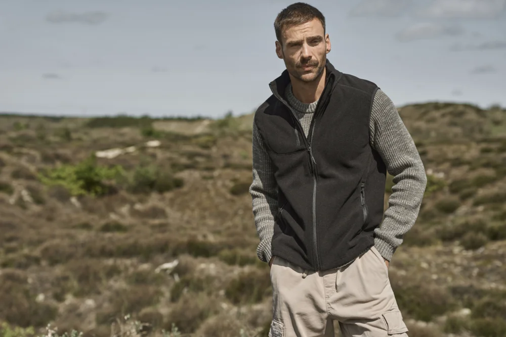 Herren Fleece Bodywarmer "Trail"