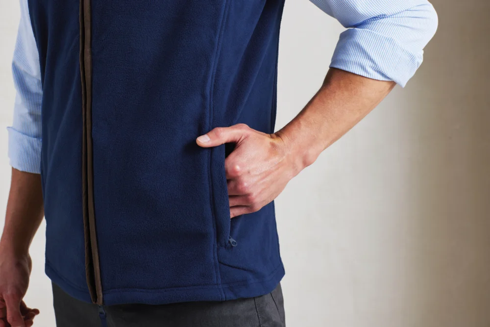 Men's Fleece Vest "Artisan"