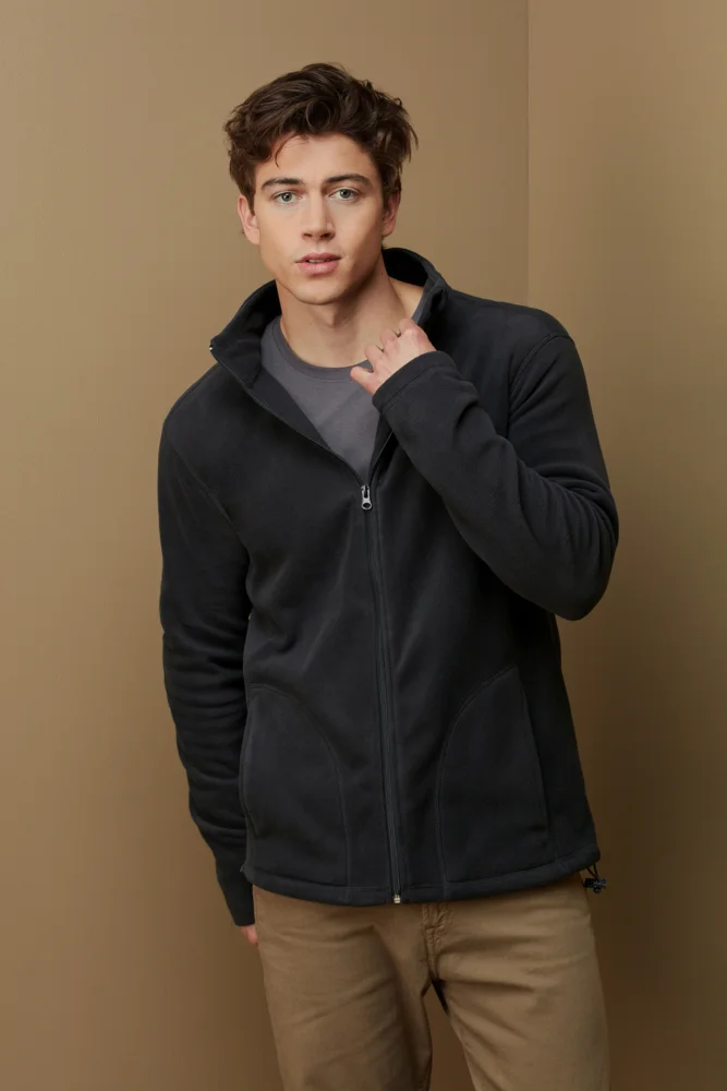 Herren Fleece Jacke