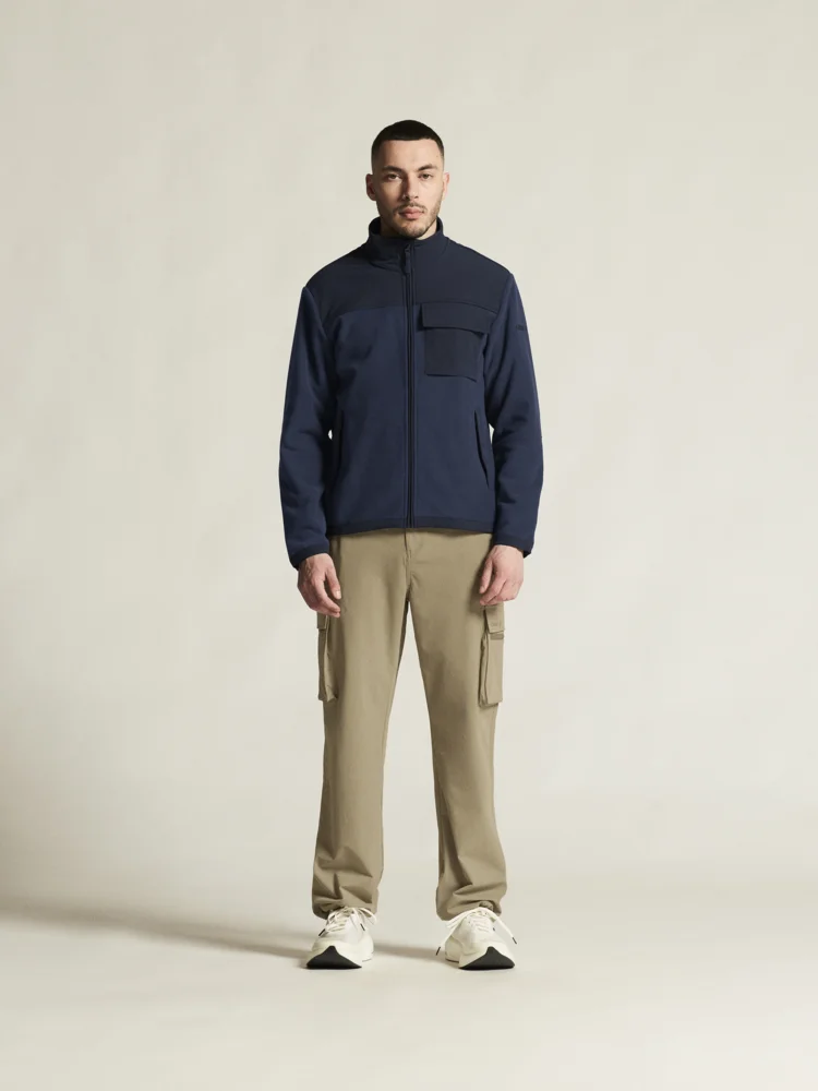 Herren Fleece Jacke