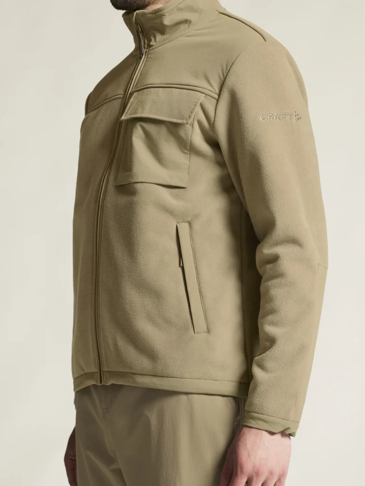 Herren Fleece Jacke