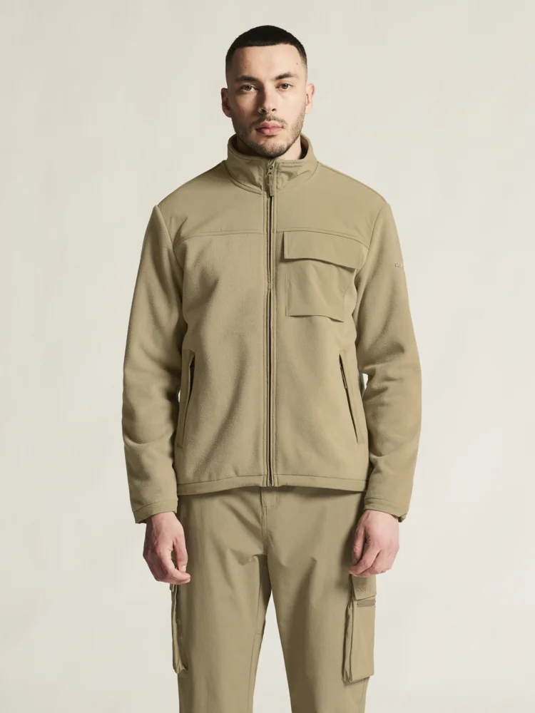 Herren Fleece Jacke