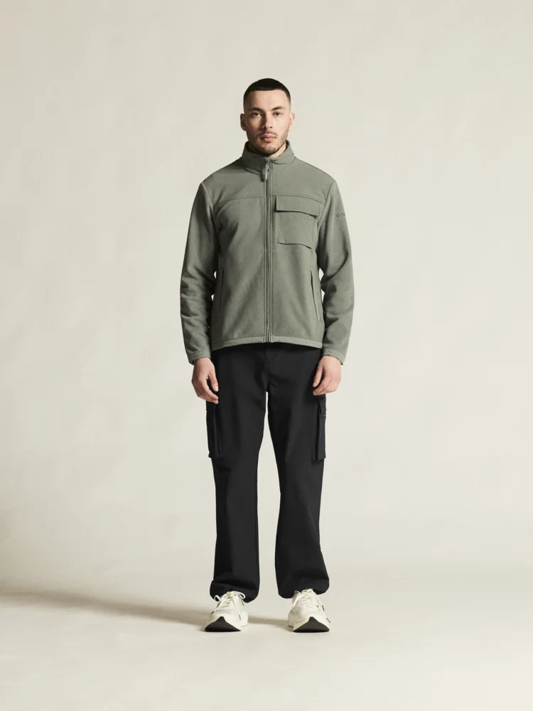 Herren Fleece Jacke