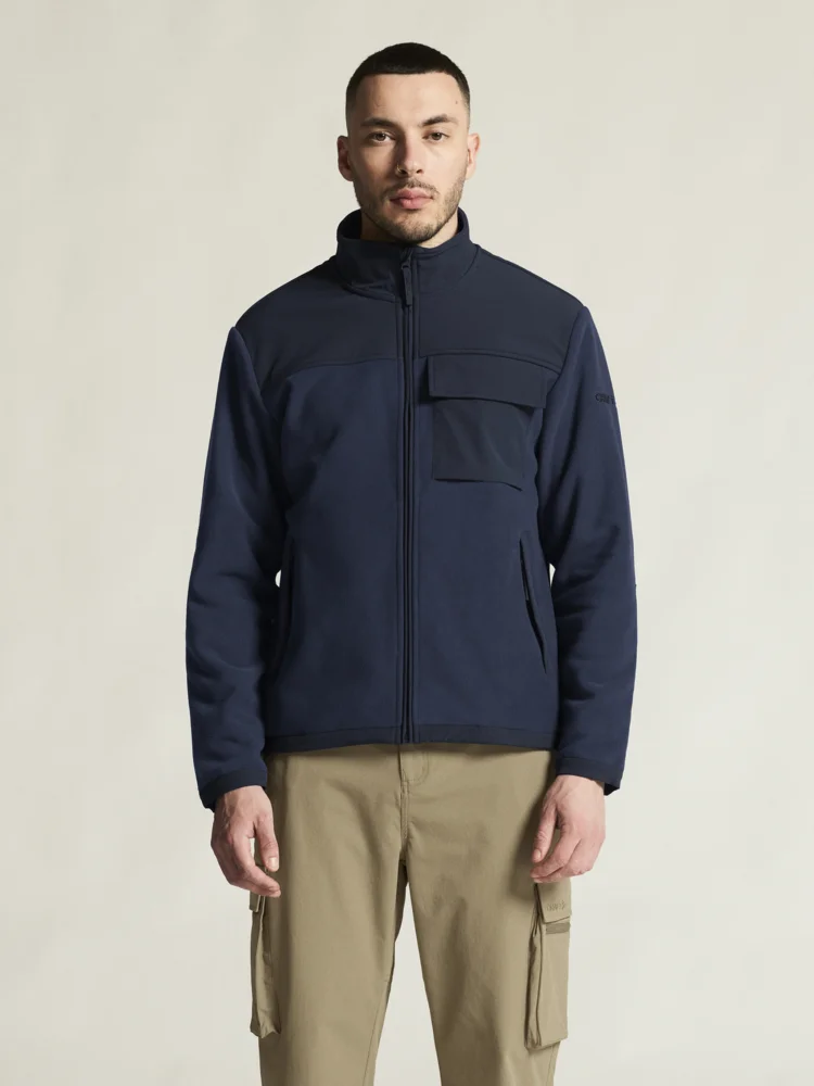 Herren Fleece Jacke