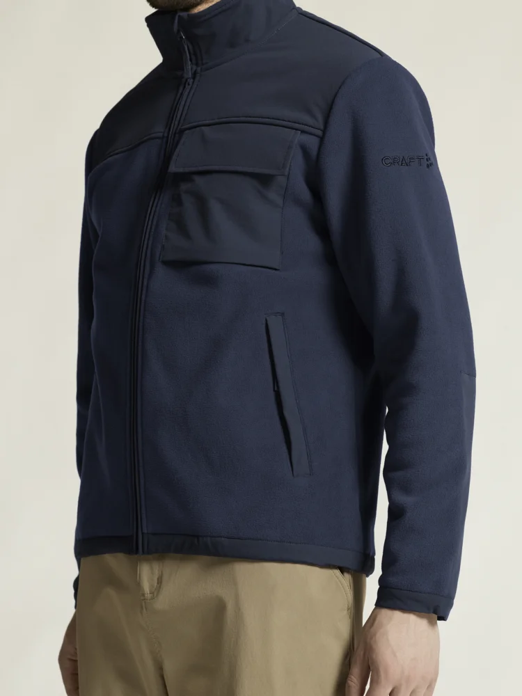 Herren Fleece Jacke