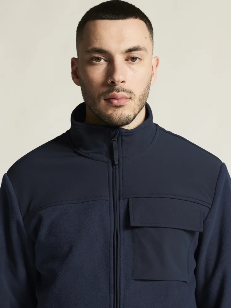 Herren Fleece Jacke