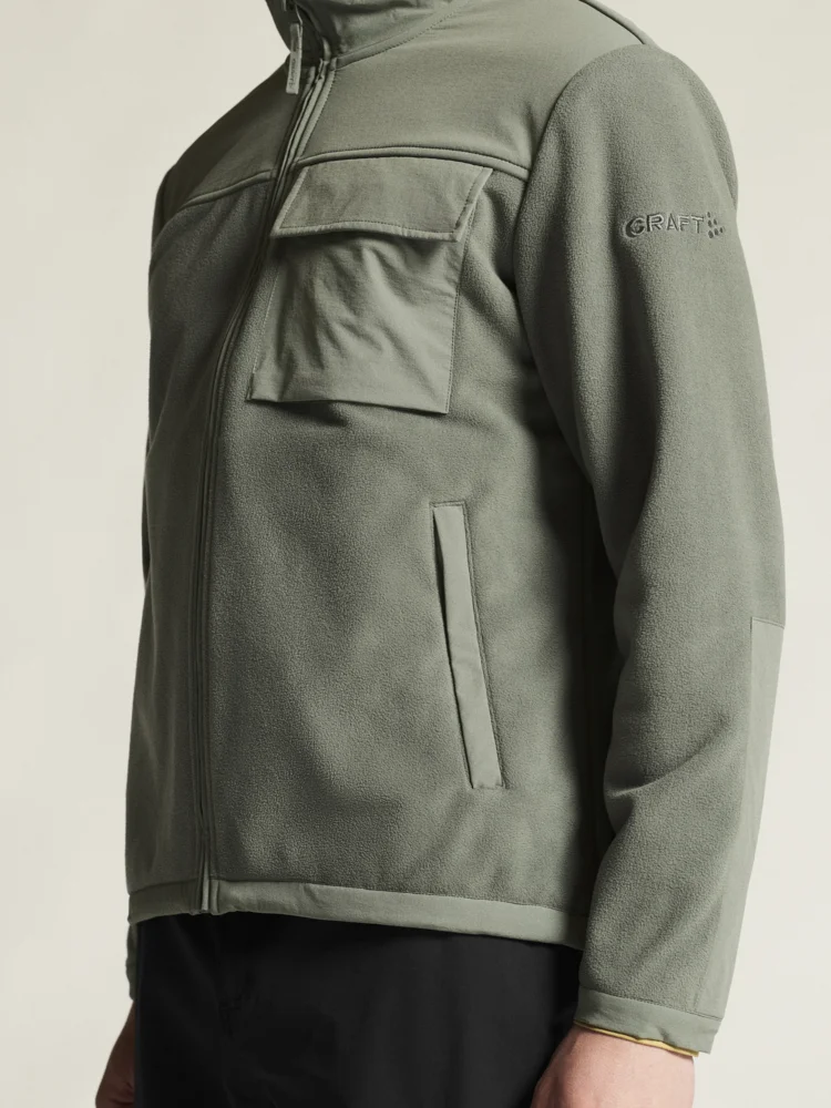 Herren Fleece Jacke
