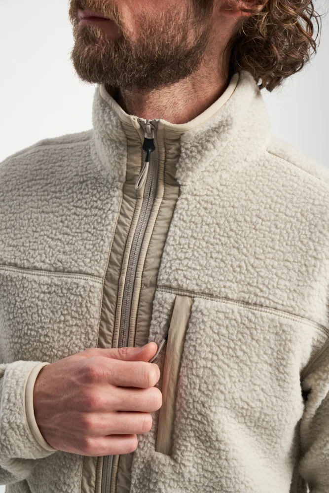 Herren Fleece Jacke