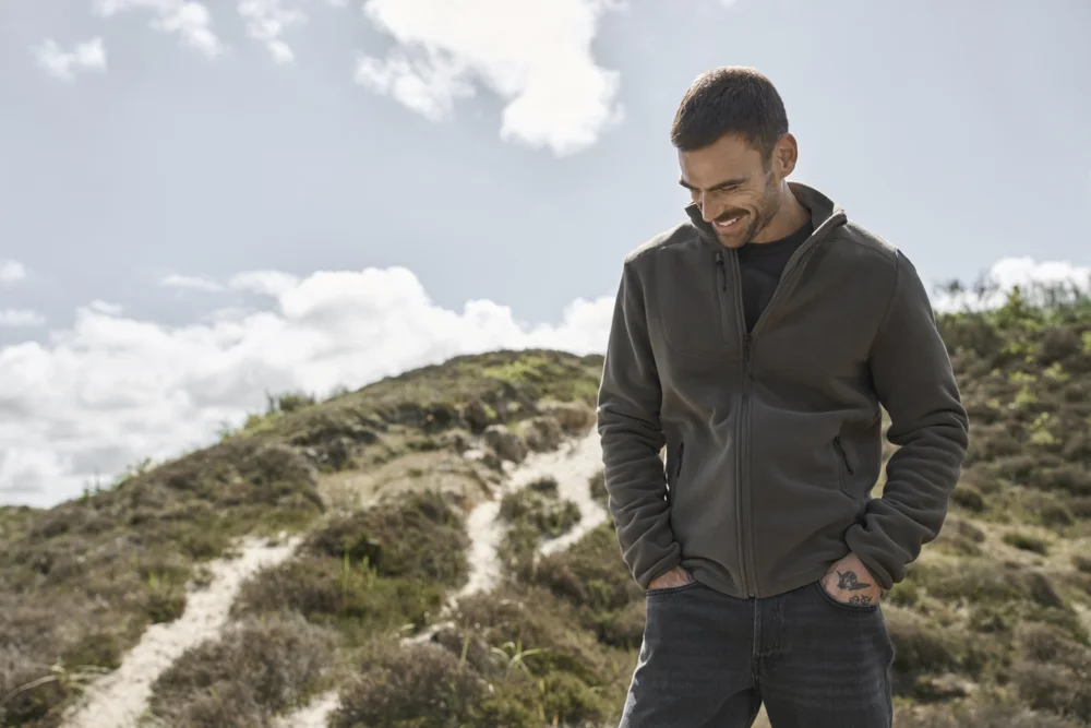 Herren Fleece Jacke "Trail"