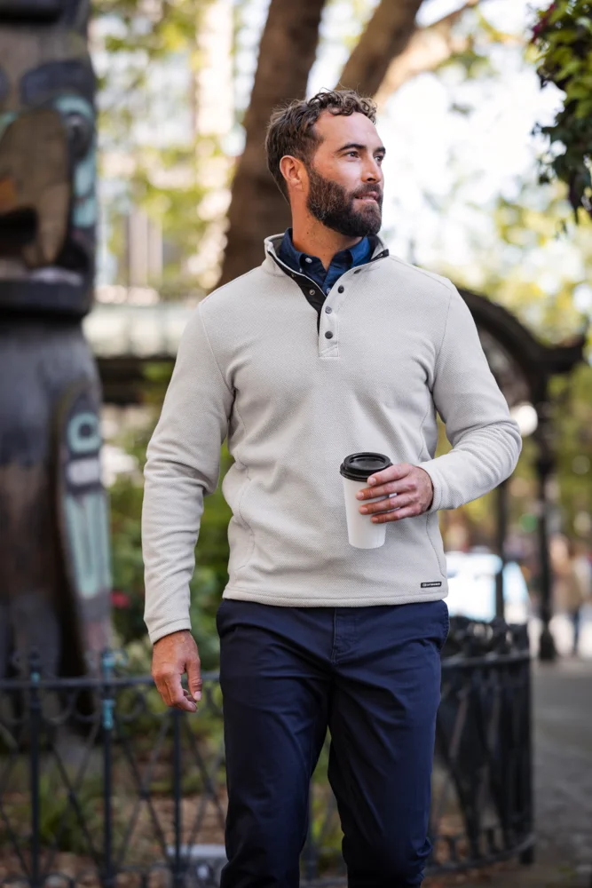 Herren Fleece Sweater "Hunts Point"