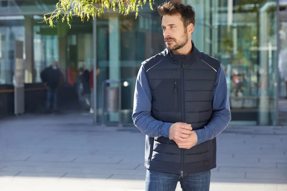 Herren Hybrid Gilet