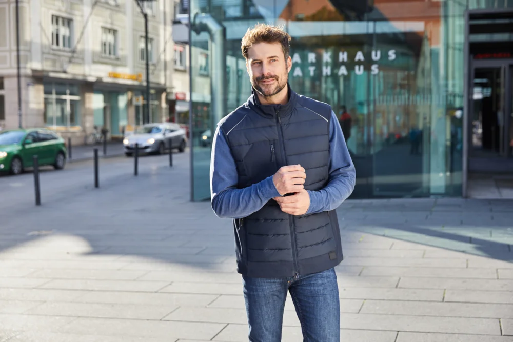Herren Hybrid Gilet