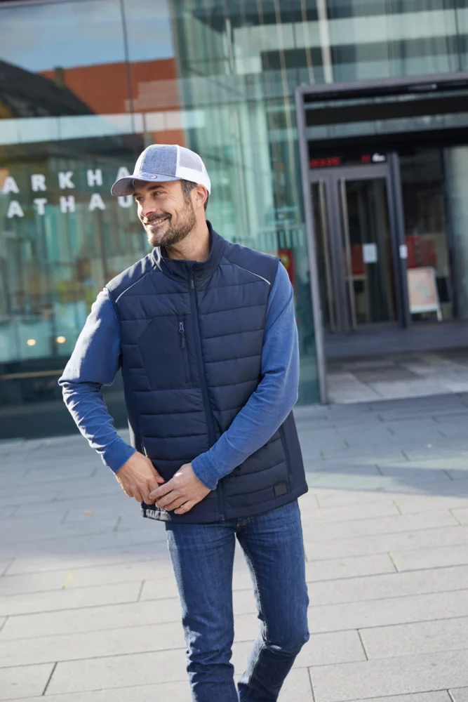 Herren Hybrid Gilet