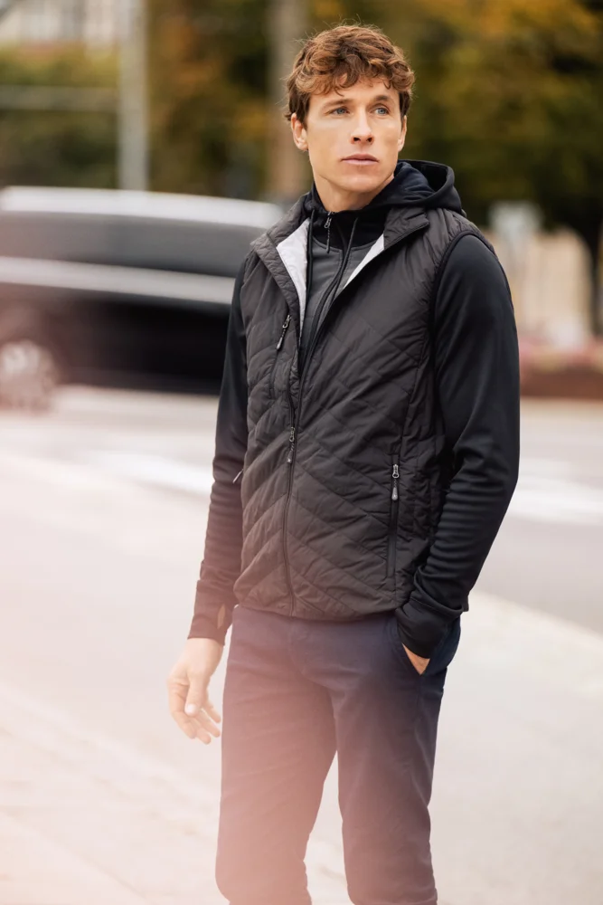 Men's Hybrid Jacket "Two-Tone"