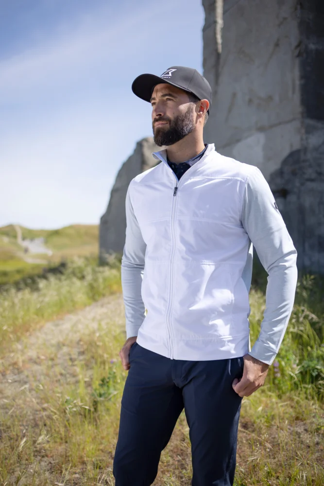 Herren Hybrid Stretch Jacke